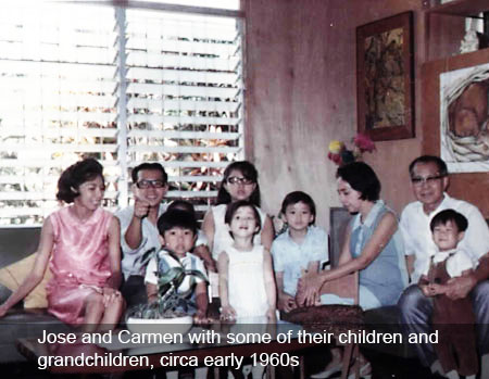 de Ocampo family including grandkids
